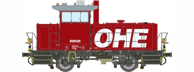 Dekas DK-8758064 - H0 - Diesellok 60025, OHE , Ep. VI - DC-Sound